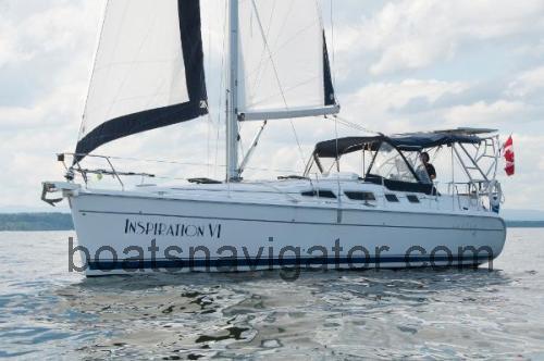 Hunter 41 specs and reviews 